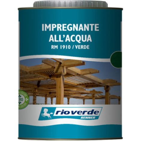 6 x RIOVERDE RM 1910 IMPREGNANTE 0,750 L VERDE