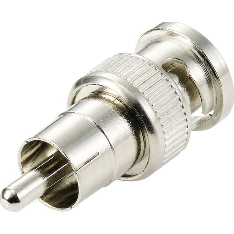 TRU COMPONENTS TC-9920720 Adaptateur BNC BNC mâle - Cinch-RCA mâle 1 pc(s) (1/3)