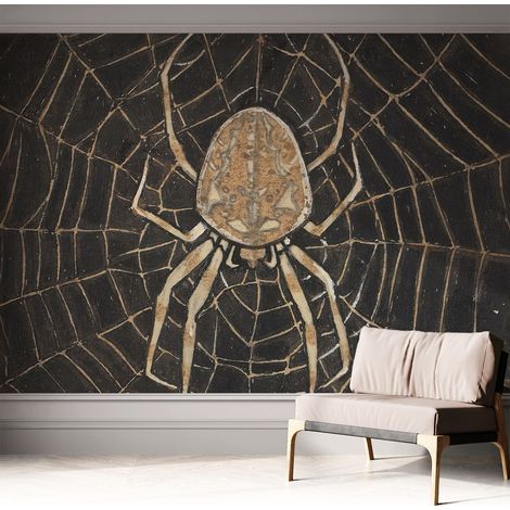 Papier peint adhésif décoratif pour salon chambre et cuisine Facile à poser avec colle Toile d'araignée 312x219 cm (1/5)