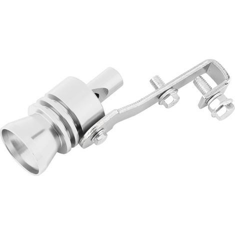 Sifflet turbo universel pour pot d'échappement de voiture, quad, SUV, accessoires auto (argenté) (1/4)