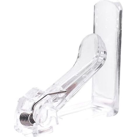 12 pinces de fixation pour nappe, clips de maintien pour jeté de table, serre-nappe en plastique, attaches pour chemin de table, lot de 12 brides de table pour drap, fixations robustes. (1/2)