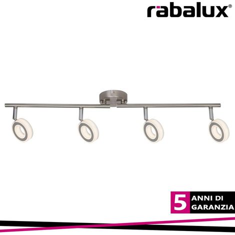 Plafoniera LED moderna Zora 4x4,5W cromo Rabalux 5942 (1/3)