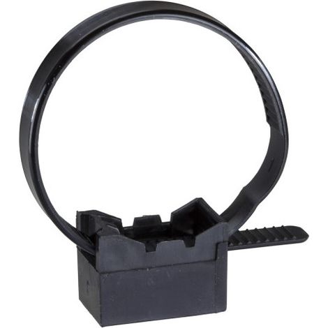 Schneider ENN47935 Cable Clamps, 16–32 mm Diameter, Schneider Mureva Fix Instacables, Black - Box of 100 (1/2)
