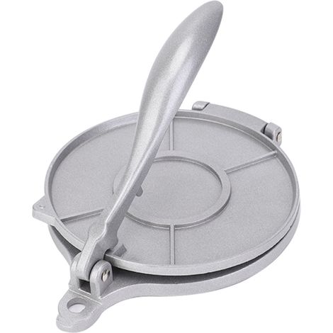 Presse de cuisine aluminium argenté métal Presse à Tortillas en (1/4)