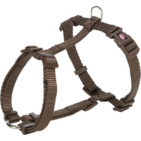 Imbracatura per Cani Trixie Premium Nocciola L/XL