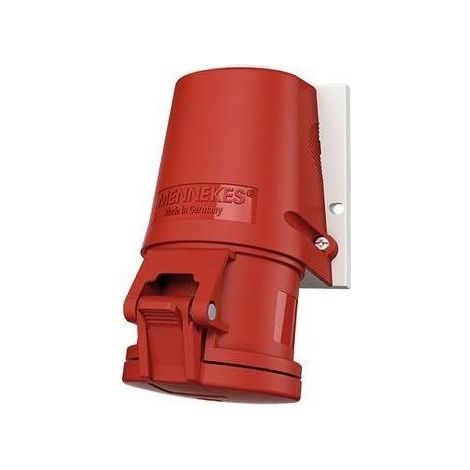 Wandsteckdose mennekes 32a 5p 6h ip44 wasserdicht (1/5)