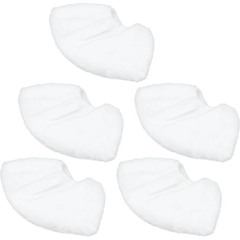 Lot de 5 lingettes en microfibre pour balai vapeur Karcher SC1 SC2 SC3 SC4 SC5 SV7 (1/5)