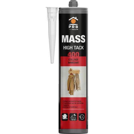 6 Cartouches de Mastic MS Polymère High Tack 6x290ml - Collage Immédiat, Haute Adhérence et Supports Extérieurs (1/3)