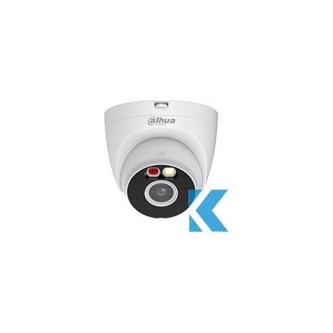 Dahua - DH-IPC-HDW1539DAP-SAW-IL - Caméra IP turret Wifi 2,4 GHz 5 MP Smart Dual Light IR 30 m IP67