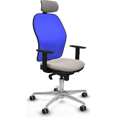 Piqueras y Crespo Jorquera Silla de oficina blanca confortable (1/3)