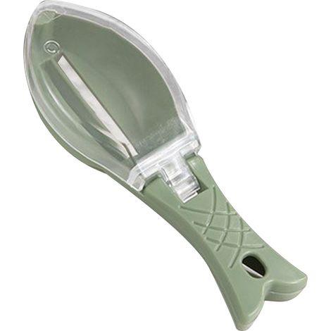 Écailleur de poisson multifonction - grattoir à peau de poisson, brosse et planoir pour écailles - outil de cuisine domestique (1/5)