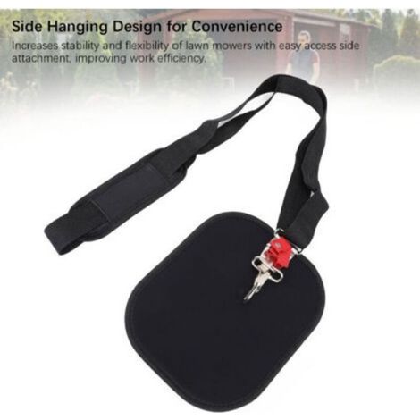 Sangle D'épaule Pour Tondeuse À Gazon - Renforcée Avec Coussinets - Compatible Débroussailleuse Taille-Haies Souffleur - 1 Pièce (1/5)