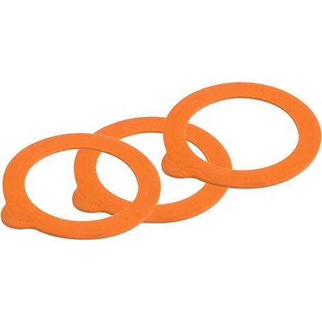 Kilner Genuine Replacement Sealing Rings (Pack of 6) - Small Size - 125ml