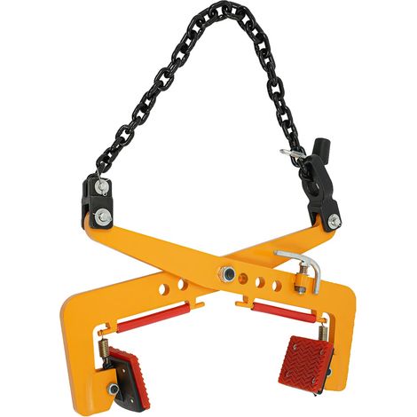 Pince de levage, Mécanisme réglable, Haute capacité de charge, JAUNE (1/2)