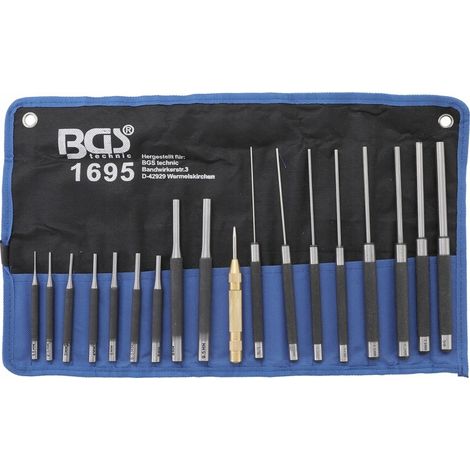 Attrezzi da percussione bgs-technic 1695 acciaio temprato punta lucidata
