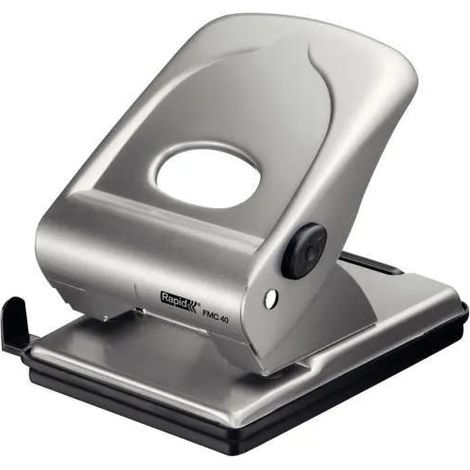 Rapid FMC40 Büropunzer silber kompakt elegant