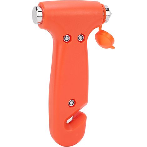 Marteau de sécurité multifonctionnel brise-vitre pour voitures, coupe-ceinture de sécurité pour bus, véhicules de secours et d'intervention d'urgence (1/5)