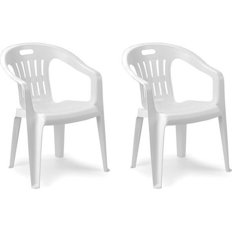 2 Stück Kunststoff Stapelstuhl Mojawo PINONAWeiß-DPIO120BI-2 (1/2)