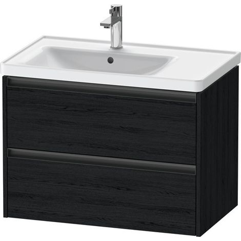 Duravit Ketho.2 Waschtischunterbau wandhängend, 2 Schubkästen, (1/2)