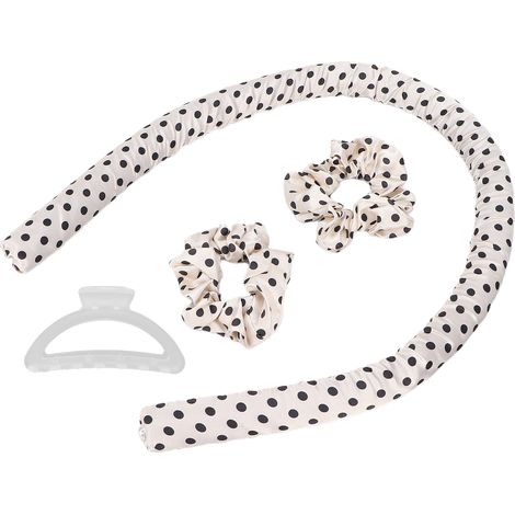 Rouleau Coiffant Sans Chaleur Boudins Torsadés pour Cheveux Longs, Bandeau Curl Silk 4 (1/5)