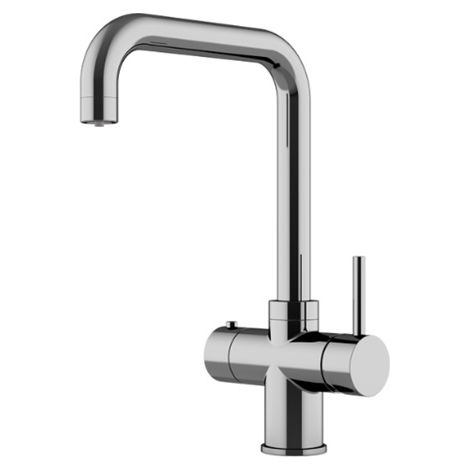 Calmag 3in1 Square Neck Boiling Water Tap Chrome DWFK-CALHWT-CP-SQUARE