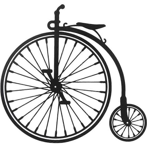 Metall-Wandkunst, Fahrrad-Wandbild, Hängedekoration, Heimdekoration fürs Büro (1/5)