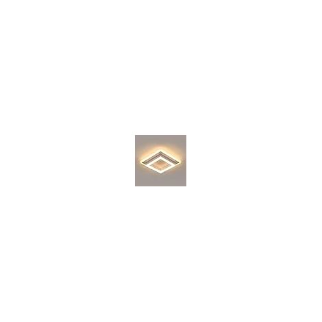 Lampada da soffitto in acrilico GOECO, bianca, 30 cm, luce calda 3000K, 30W, 220V (1/5)