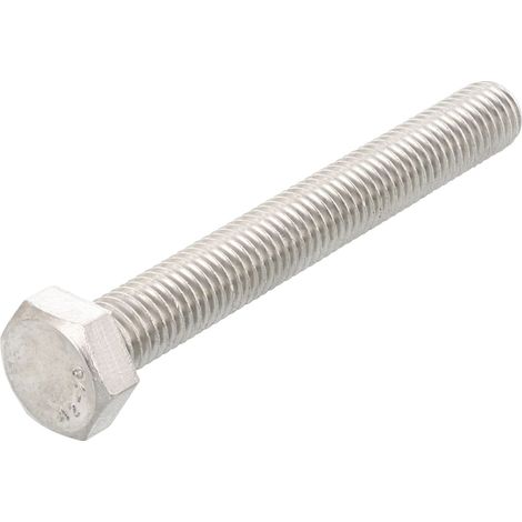 Sechskantschrauben M12x30 ohne Schaft ISO4017 - Edelstahl A2-70, - 50 Stück