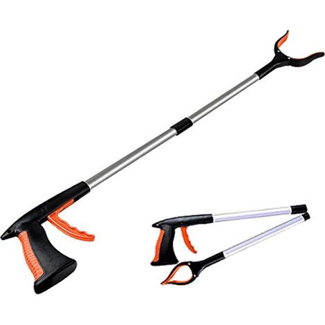 Bras de préhension - Outils à cliquet - Ramassage - Poignée - Aide à la préhension - Pince télescopique - Pince de préhension - Ramasseur à déchets-AquaForge (1/5)
