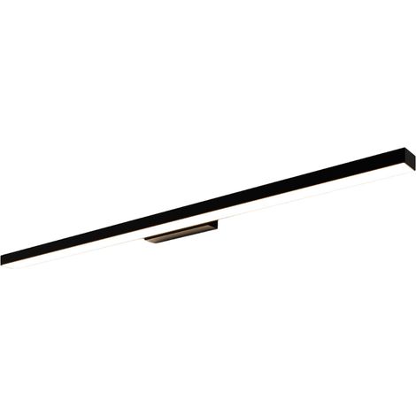 Applique bagno specchio nera 92cm LED 24W CCT IP44 Aqua (1/5)