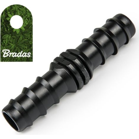Connettore diritto con spina per tubo di irrigazione a goccia da 25 mm (1/2)