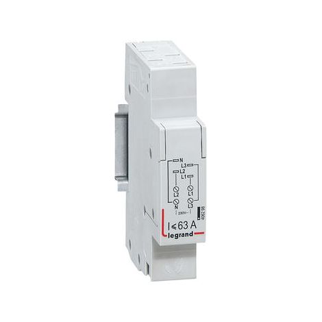 Module d'alimentation pour peigne tétrapolaire tête de groupe HX³ horizontal - section 6mm² à 16mm² - 1 module - 406298