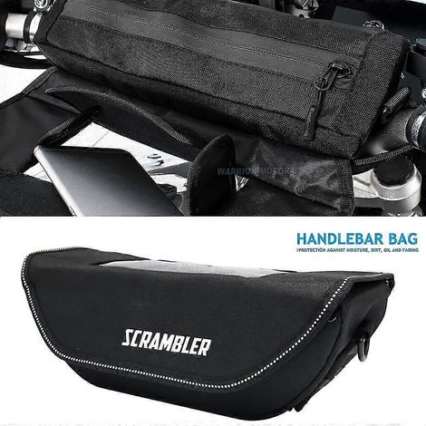 Sacoche de guidon étanche pour moto Ducati Scrambler 1100 (avec logo) (1/5)