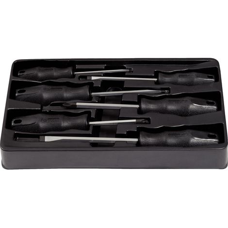 Jeu de tournevis Ergotorque, 6 pièces, embout PH+K