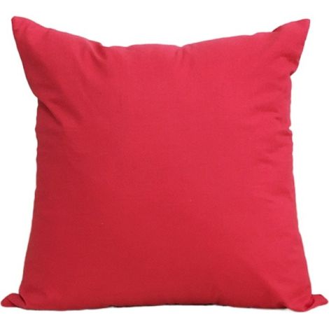 Housse De Coussin Extérieur Carrée - 45 X 45 Cm - Matière Polyester Enduite Pu Imperméable Et Anti-Poussière - Pour Jardin Terrasse Balcon - Lot De 2 (1/5)