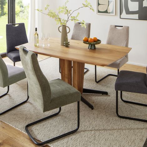 Table en acacia massif 200x100x77 cm