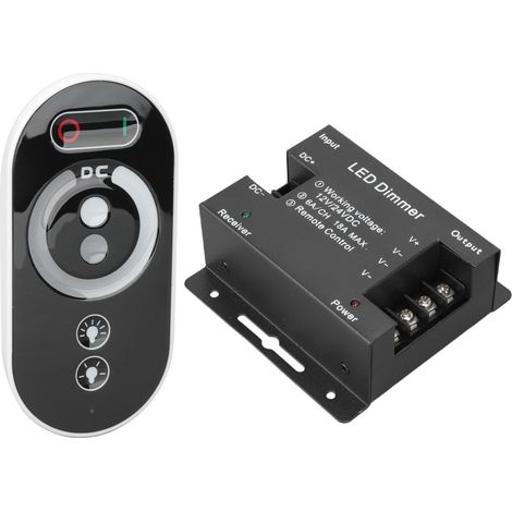 Variateur LED sans fil RF tactile, contrôleur de luminosité à distance pour ruban LED, 12 V/24 V CC, pour ruban LED