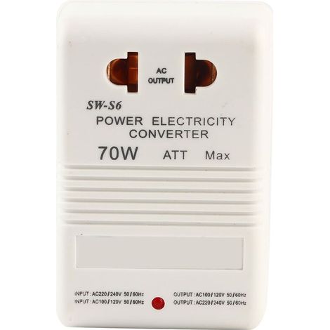 70W 110V/120V to 220V/240V Step-up Voltage Converter Transformer (CN Standard Plug