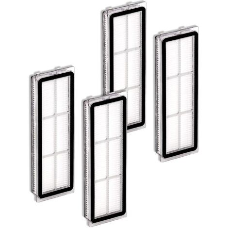 (4 pieces) HEPA filters compatible with X10/S10 Plus/L10S Ultra, replacement filters