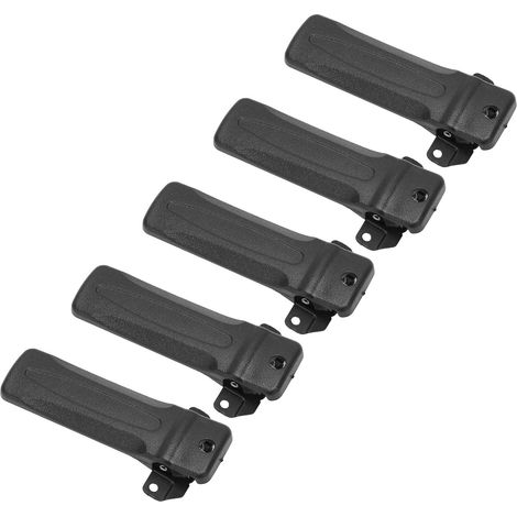 5 Pièces Attaches Ceinture pour Talkies-Walkies Kenwood TK3207 TK2207, Accessoires Robustes Radio Portable (1/5)