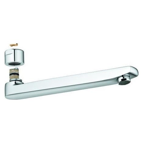 GROHE Bec coulé 12263 chrom pour robinetterie Euroeco Spezial, 12263000 (1/2)