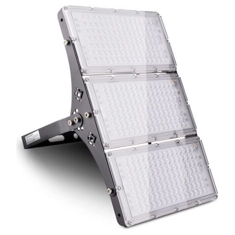 300W 24000LM Outdoor LED Floodlight Waterproof IP66 3000K Warm White Outdoor LED Spotlight for Public Lighting Garage Corridor Garden (1/5)