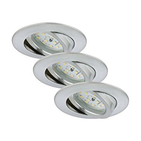 BRILONER - SET 3 FARETTI INC 3X5,5W 470LM ORIENTABILI IP23 (1/3)