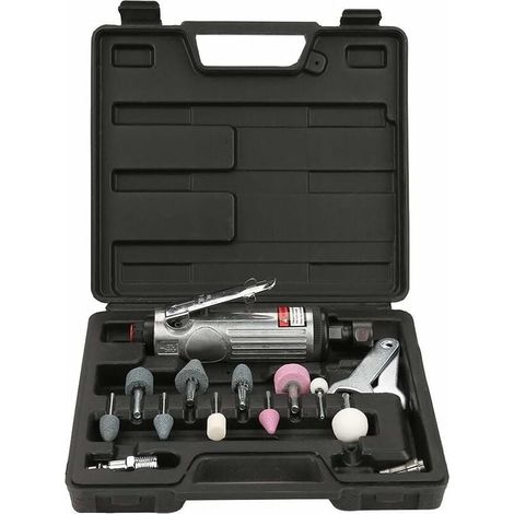 Ponceuse Pneumatique - 20000 Tr/Min - Raccord 1/4 Pouces - Pression 6 2 Bar - Pour Meulage Ebavurage Fraisage Gravure - 1 Pièce (1/5)