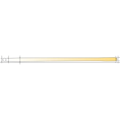 MANCHE DE PELLE BOIS DUR TP DROIT D 39 L. 1,10 M - 37TP110 - JACQUENET MALIN (1/2)