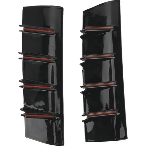 Baguette de protection de grille de feu antibrouillard avant, plaque de protection de lèvre de diffuseur de pare-chocs, applicable aux Audi A4 B9 Sport (modèles 2020-2021) (1/5)