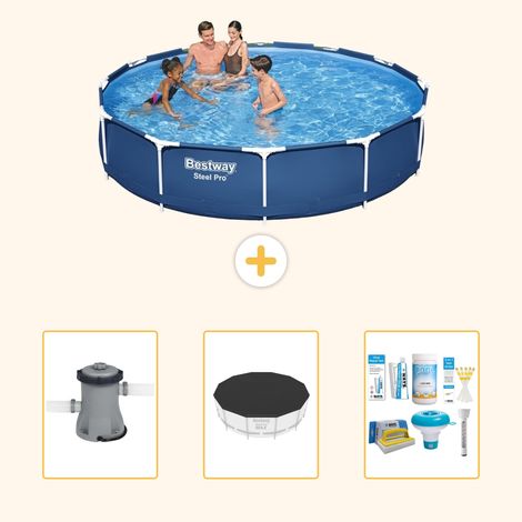 Bestway Bestway Steel Pro Ronde - 366x76 cm - 4-pièces S22747 (1/5)