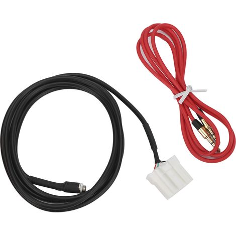 Câble adaptateur audio AUX IN avec connecteur pour Mazda 2, 3, 5, 6, MX-5, RX-8 – Module entrée jack 3,5 mm, accessoire voiture (1/5)