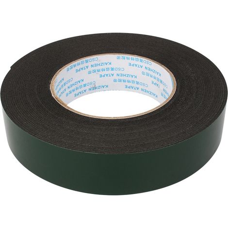 Rouleau de mousse adhésive double face PE ultra-résistante et étanche de 10 mètres pour automobiles (1/5)