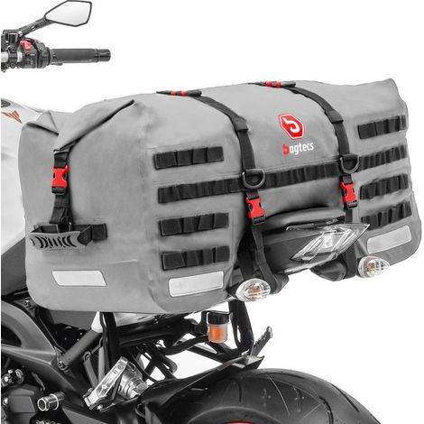 Motorrad-Hecktasche - G70R - Wasserdicht 70 L - PVC-Plane 500D - Befestigung mit 4 Riemen